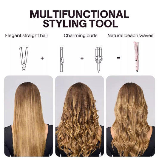 Wavytalk A12 Pro Airflow Hair Styling Tool 1.25" - Pink