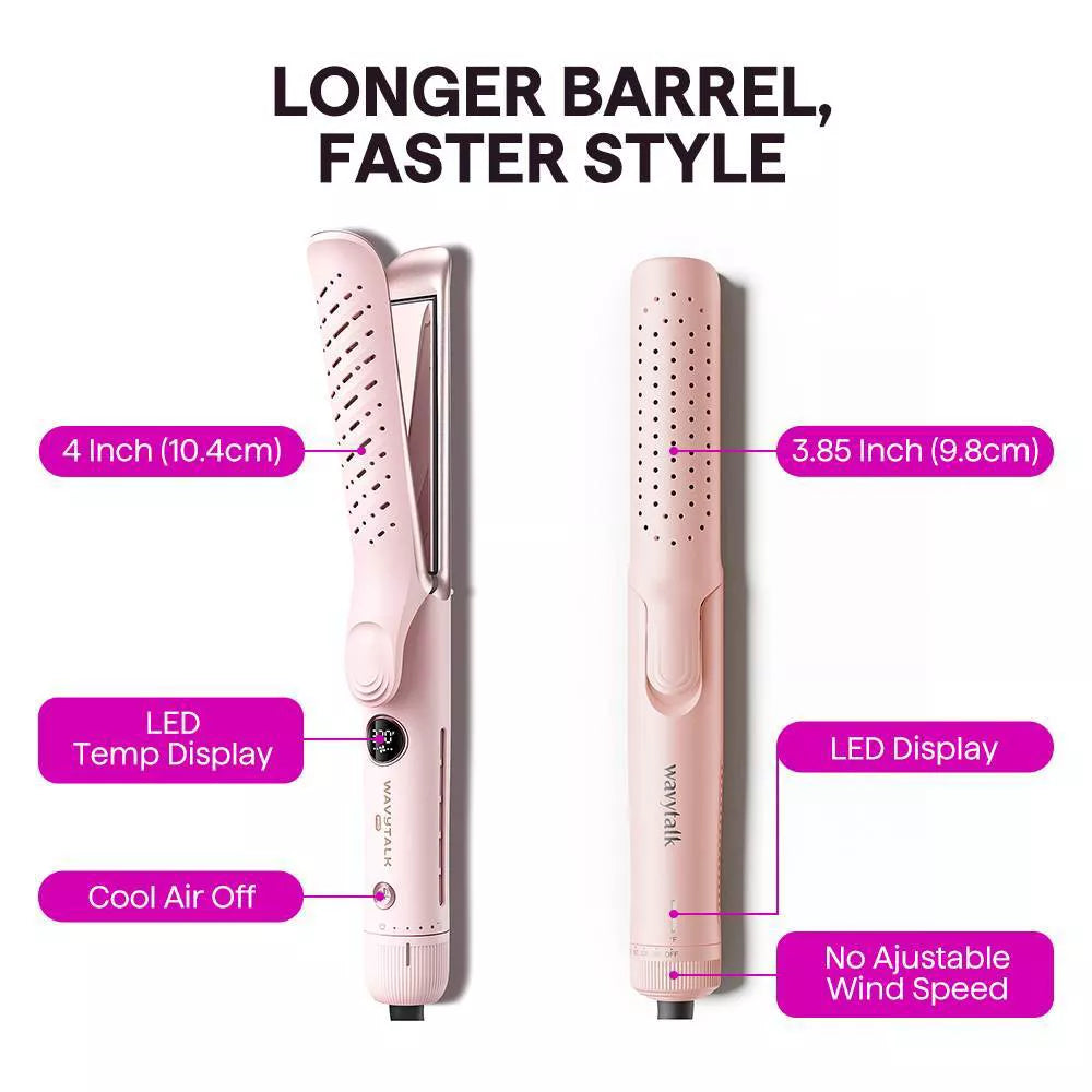 Wavytalk A12 Pro Airflow Hair Styling Tool 1.25" - Pink
