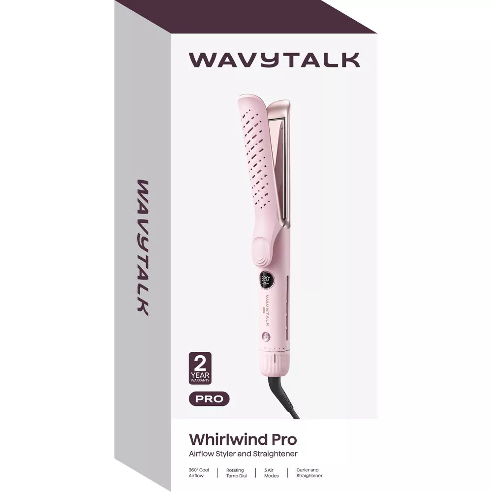Wavytalk A12 Pro Airflow Hair Styling Tool 1.25" - Pink