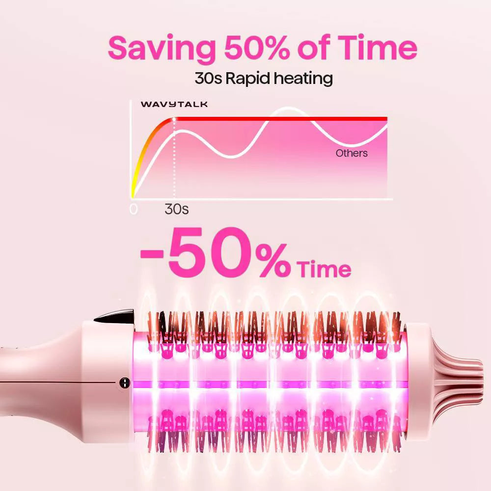 Wavytalk Blowout Boost Ionic Thermal Brush 1.5"